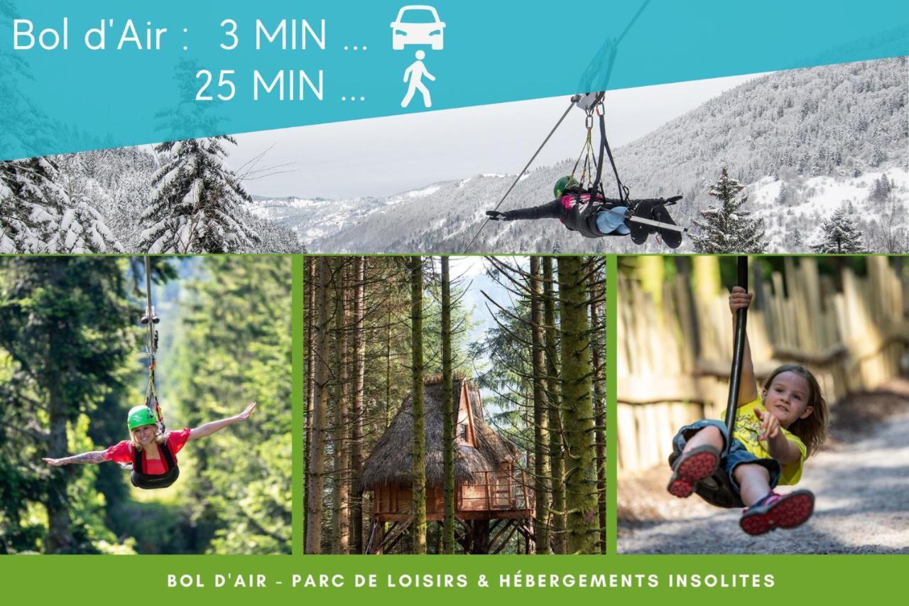 Le "Chalet De Minette" 2 Etoiles La Bresse Eksteriør billede
